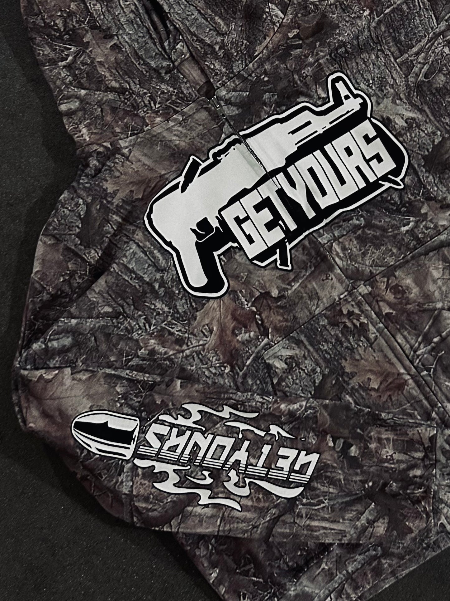 Camo Zip-ups