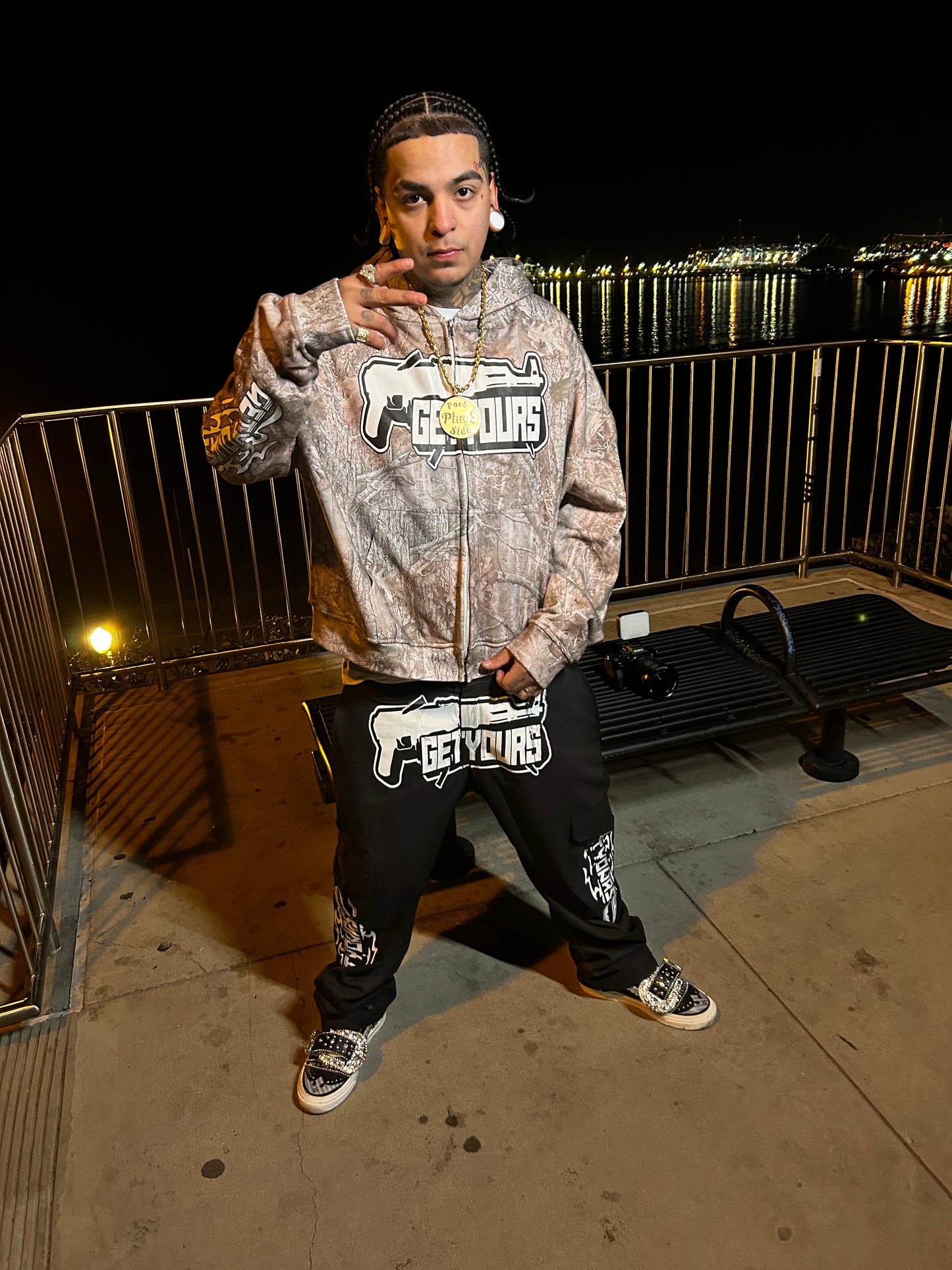 Camo Zip-ups